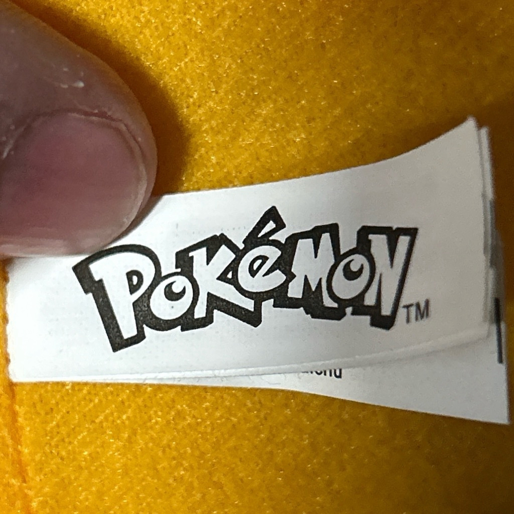 Pokemon Raichu Plush Yellow and Gray 12.5 in - Picture 3 of 5